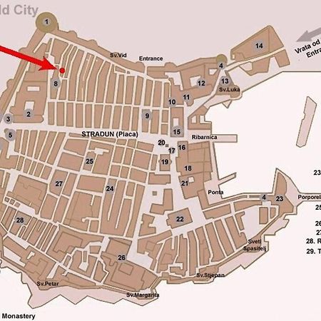 1-Bdrm With Terrace In The Old Town Lejlighed Dubrovnik Eksteriør billede